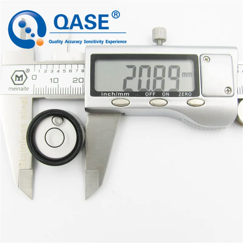 HACCURY High Precision Total Station blisters Bubble Spirit Level Accessories 21*17mm