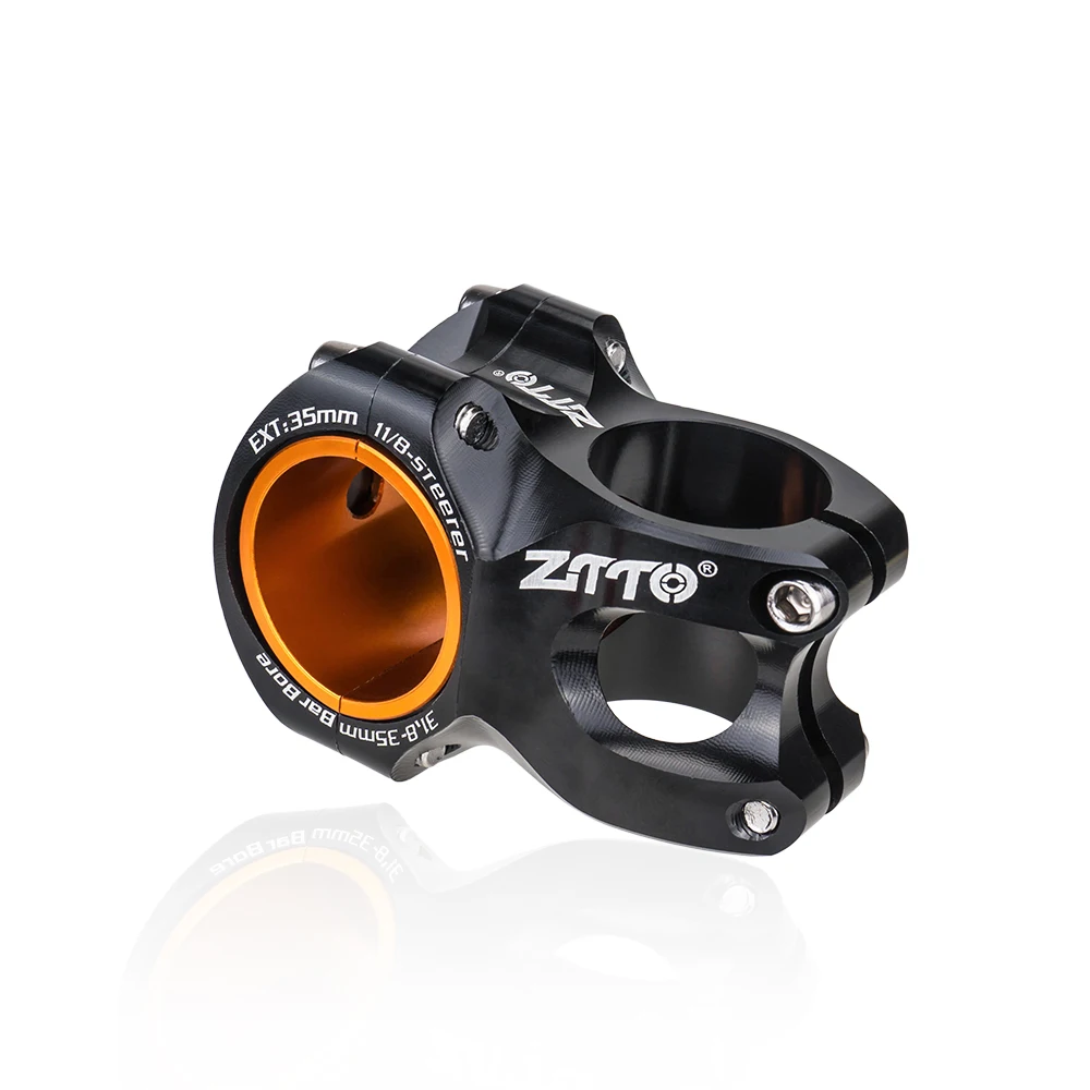 ZTTO MTB 50 mm Vorbau CNC 35 mm 31,8 mm Lenker Fahrrad Ultraleicht 0 Grad Aufstieg Langlebig DH AM Enduro 28,6 mm Gabelschaft Mountainbike – Detail 34