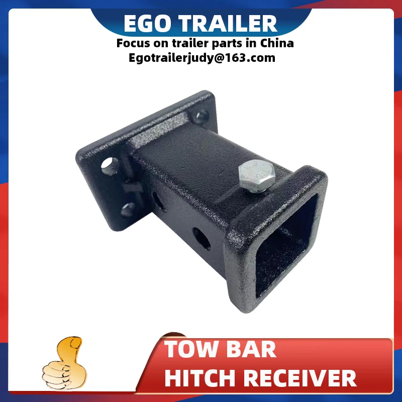 EgoTrailer 2'' TOW BAR hitch receiver tube hitch adapter receiver bolt on  RV trailer parts accessories