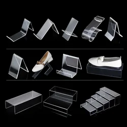 1 PCS Clear Acrylic Shoe Store Display Stands Rack Holder Sandal Display Stands,Shoe Display Rack Shoe Support