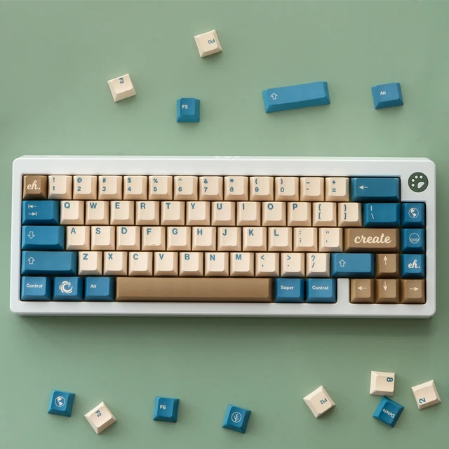 1 Set GMK Earth Tones Keycaps PBT Dye Sublimation Cherry Profile Key Caps  With ISO Enter 6U 6.5U 7U Spacebar - AliExpress