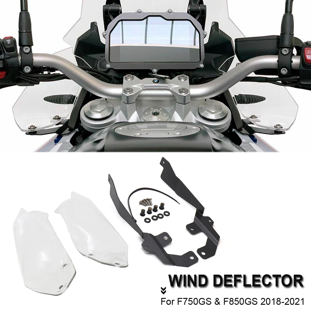 For BMW F750GS F850GS F 850 GS 750 2018-Up 2019 2020 Motorcycle Windshield Windscreen Plate Side Panels Front Wind Deflector