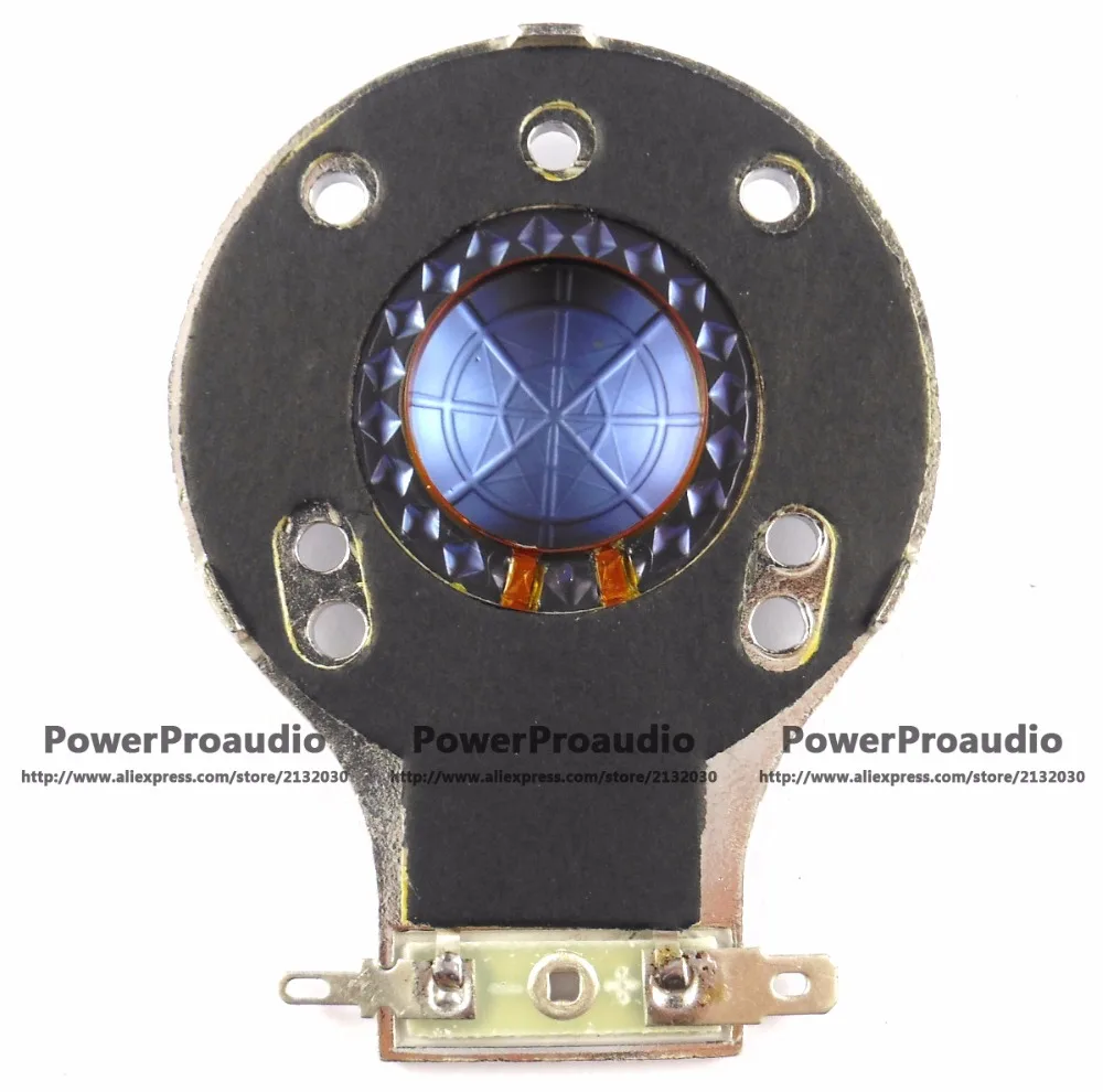 2 قطعة ما بعد البيع الحجاب الحاجز 8 أوم ل JBL 2412 2412h القرن سائق مكبر الصوت الأزرق التيتانيوم سلك مسطح