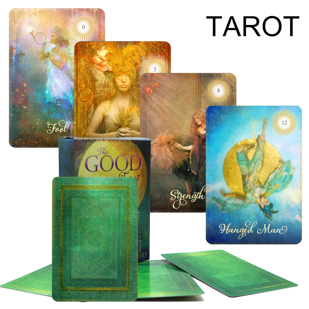 Hot Sell 78 Cards Set .Modern Tarot Cards. Mystical Divination Oracle Cards Personal Use Tarot Deck GOOD Beautiful Cards