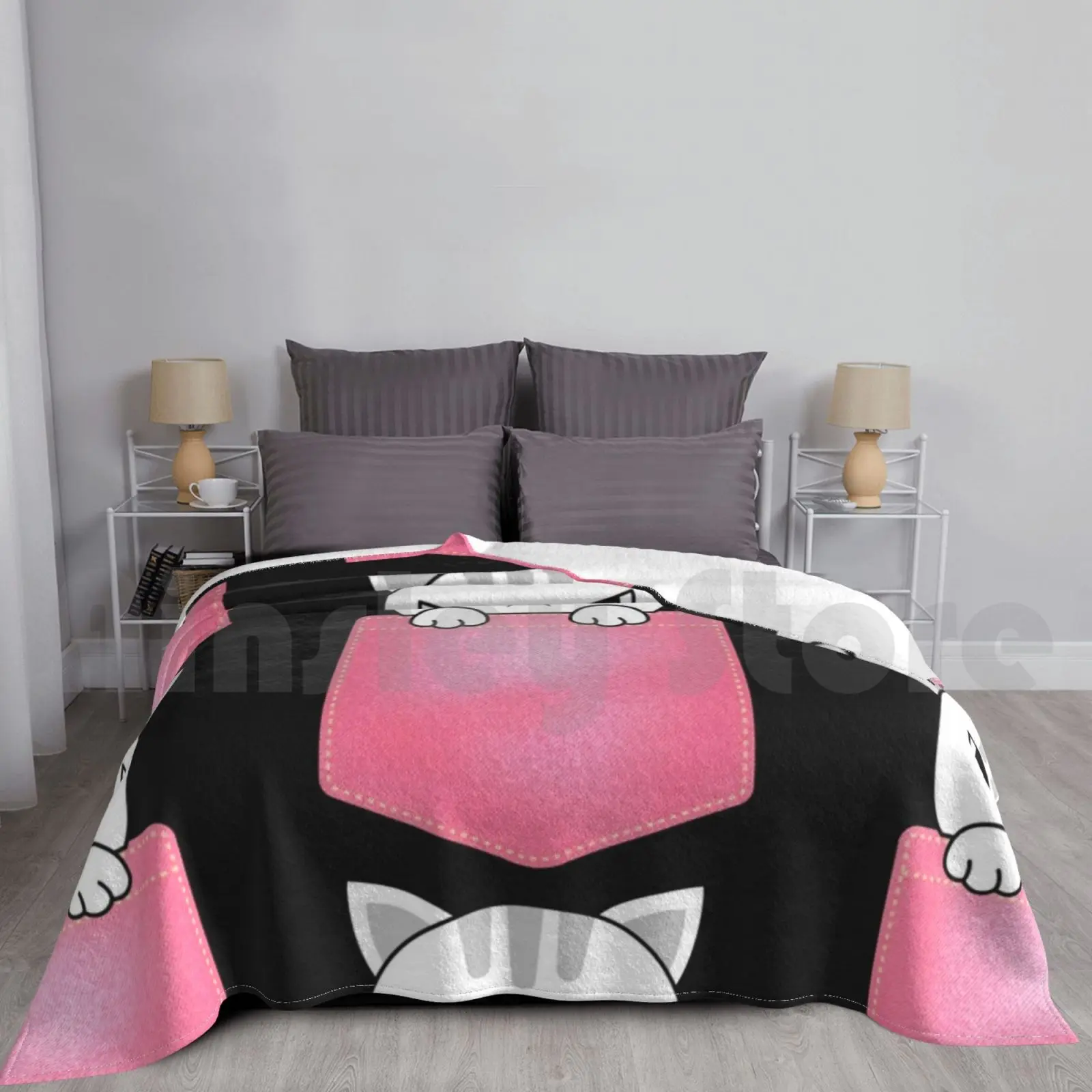 

Cat In Fashion Custom Cute Cat Angry Kitty Pocket Funny Angry Cat Kitten Cats Pet Animal