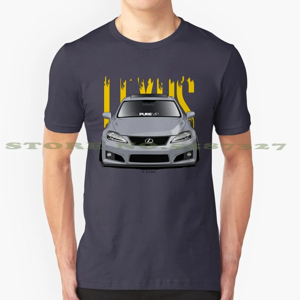 Is F 100% Pure Cotton T-Shirt Is Club Gsf Slammed Jdm Car Drive Automotive Arts Vector Illustration Best Drawings Lpdesigns