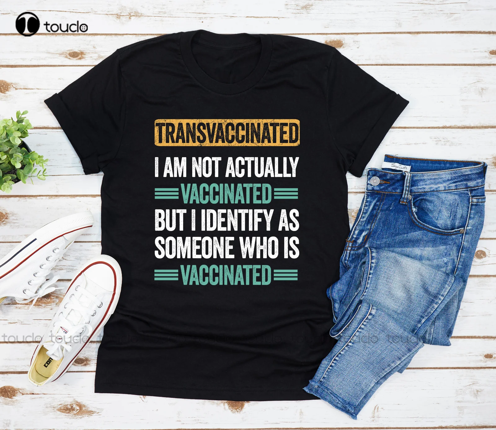 Trans Vaccinated Shirt T-Shirt Funny Vaccination Unvaccinated Transvaccinated Mens Workout Shirts Custom Aldult Teen Unisex