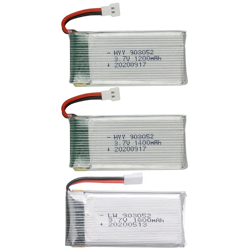 2022 New 903052 for SYMA X5 X5C X5sw Over Charge Protection Rechargeable Battery Replacement Parts Short Circuit Protection