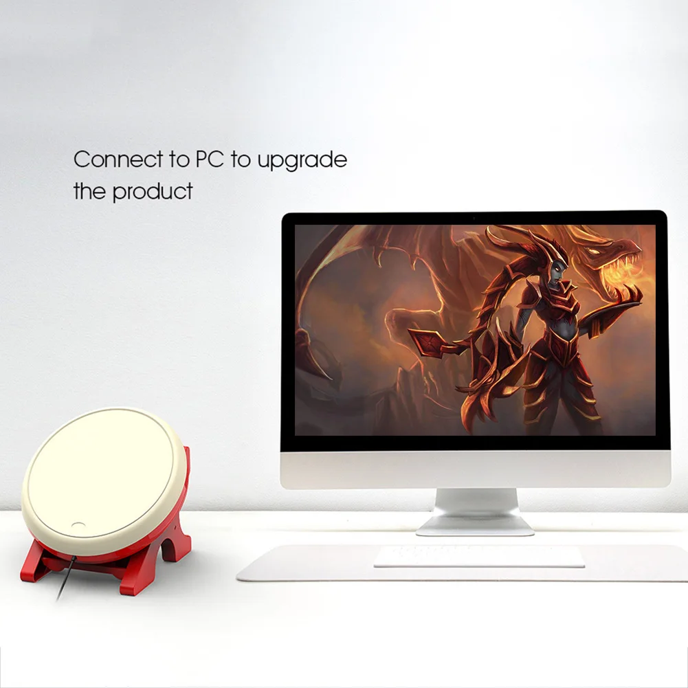 Taiko Drum Accessory Video Game Player Controller Assitant Console for Nintendo Switch for joycon-compatible