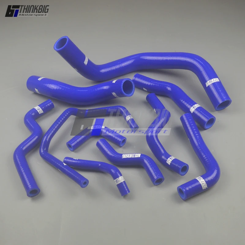 Silicone Radiator Hose Kit For 1991-2002 Nissan Silvia/180SX/200SX S13/S14/S15 SR20DE /SR20DET (12pcs)