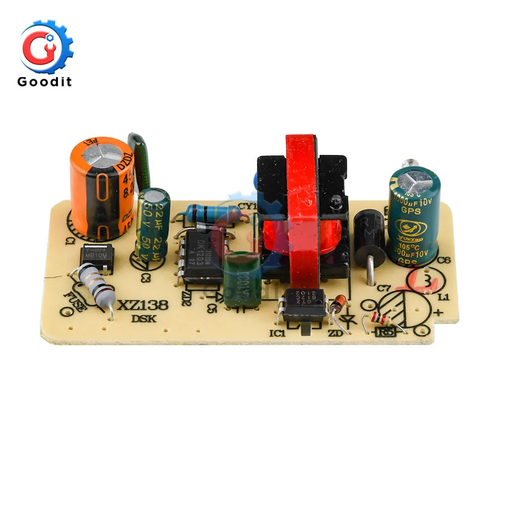 AC-DC 100-240V To 5V 2A Mini Switching Power Supply Module DC Voltage Regulator Switch Power Supply Module Board 2500MA