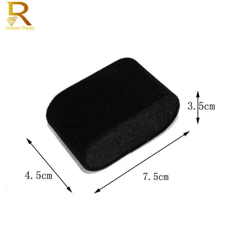 Hot Sale Black White Suede Watch Cushions Watch Pillow for Case Storage Box Wrist Watch Bracelet Display Stand Holder Organizer