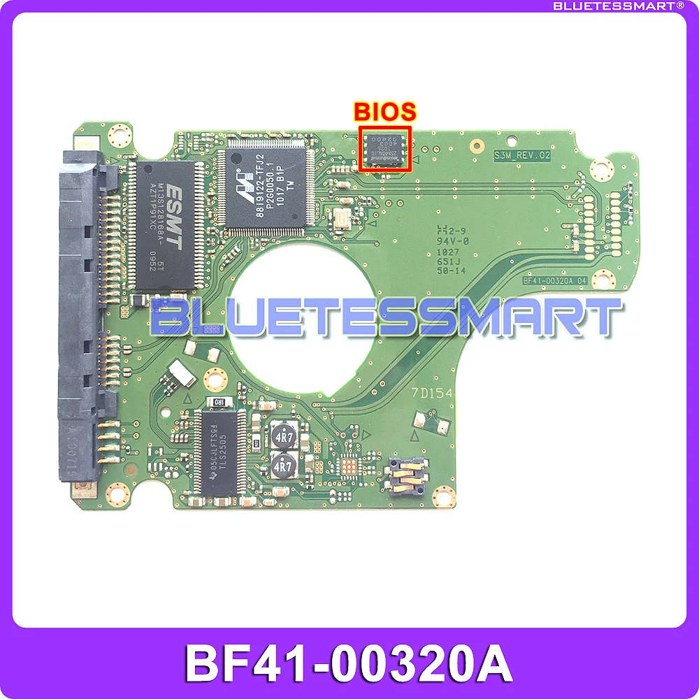 Papan PCB BF41-00320A 04 untuk Samsung 2.5 Inch SATA Notebook Hard Drive Data Recovery