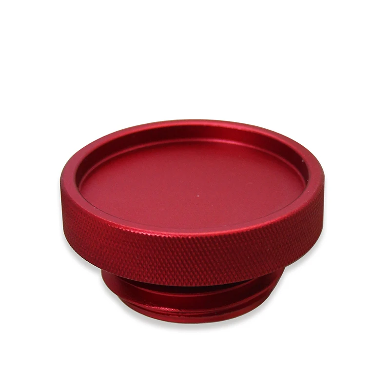 Oil Fill Cap Oil Cap Round Style for WRX STI and FRS BRZ Red/Black