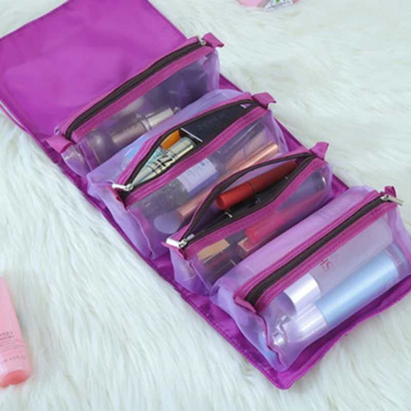 Multifunction Travel Cosmetic Bag Women Makeup Bags Toiletries Organizer Waterproof for Female Storage Removable Make up Cases