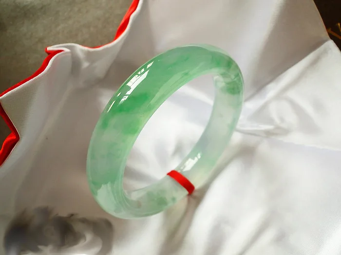 Natural Jade Grade A Ice Green Bangle New Green Jade Bracelet Burma Jade Bangle For Woman Gifts Drop Shipping