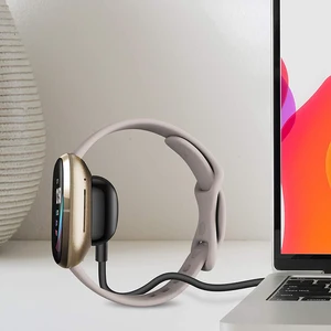 Cáp sạc Fitbit Sense 2, đồng hồ thông minh, cáp điện di động, bộ sạc nhanh USB, cáp sạc thay thế, phù hợp với Fitbit Sense 4 và Versa 10 Bộ điều hợp bán hàng chính Senseo - №4