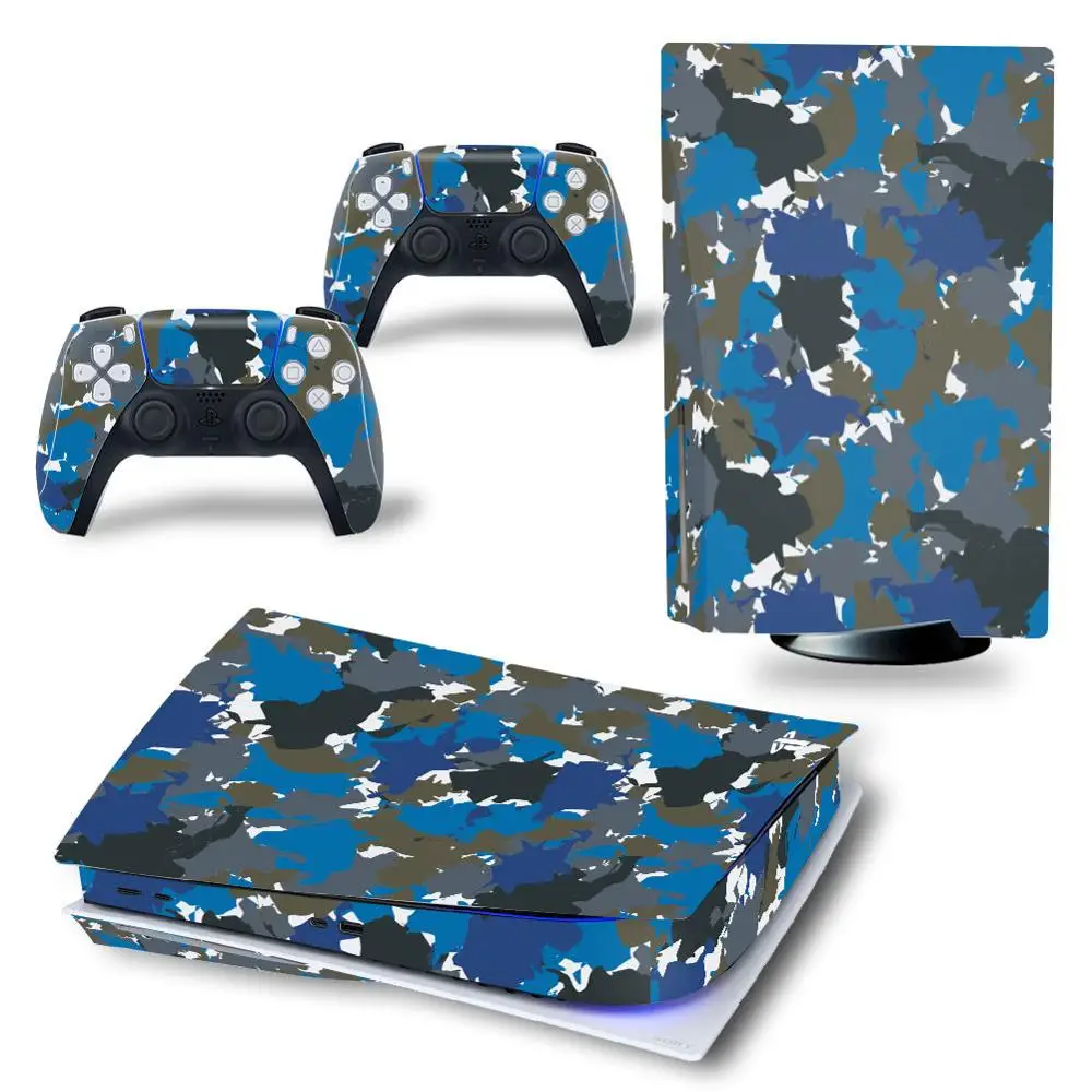 มาใหม่ล่าสุดใหม่ผลิตภัณฑ์ป้องกันไวนิลสำหรับ PS5 Disk สติกเกอร์ผิวเกม Decal