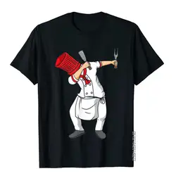 Dabbing Hibachi Chef śmieszny T-Shirt bawełna koszulki Fitness klasyczne męski Top koszulki mocno Streetwear Harajuku