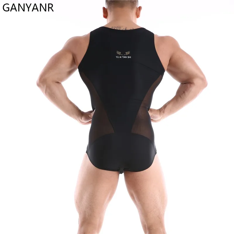 GANYANR Jogging Anzüge Trainingsanzug Männer Lauf Sets Sport Kleidung Sportswear Gym Kleidung Body Fitness Training Tragen Workout