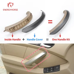 Automobile Exterior Decoration Parts Inner Handle Door Panel Pull Trim Cover Front Left Side for BMW X5 E53 1999-2006