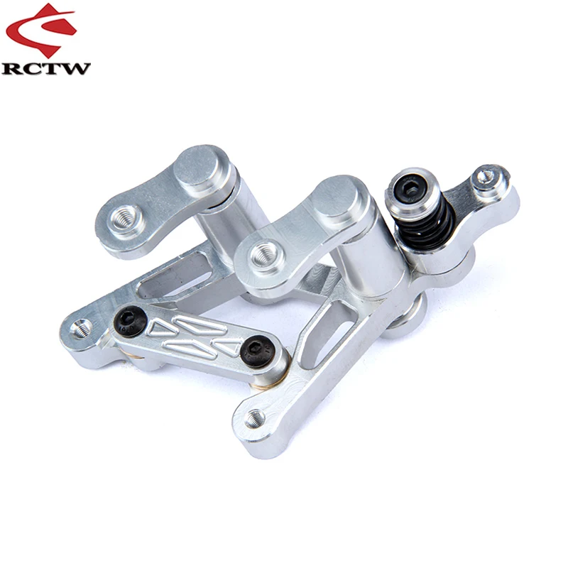 CNC Metal Steering Wiper Arm Set for 1/5 HPI Baja 5B 5T 5SC Rovan Km Rc Car Parts