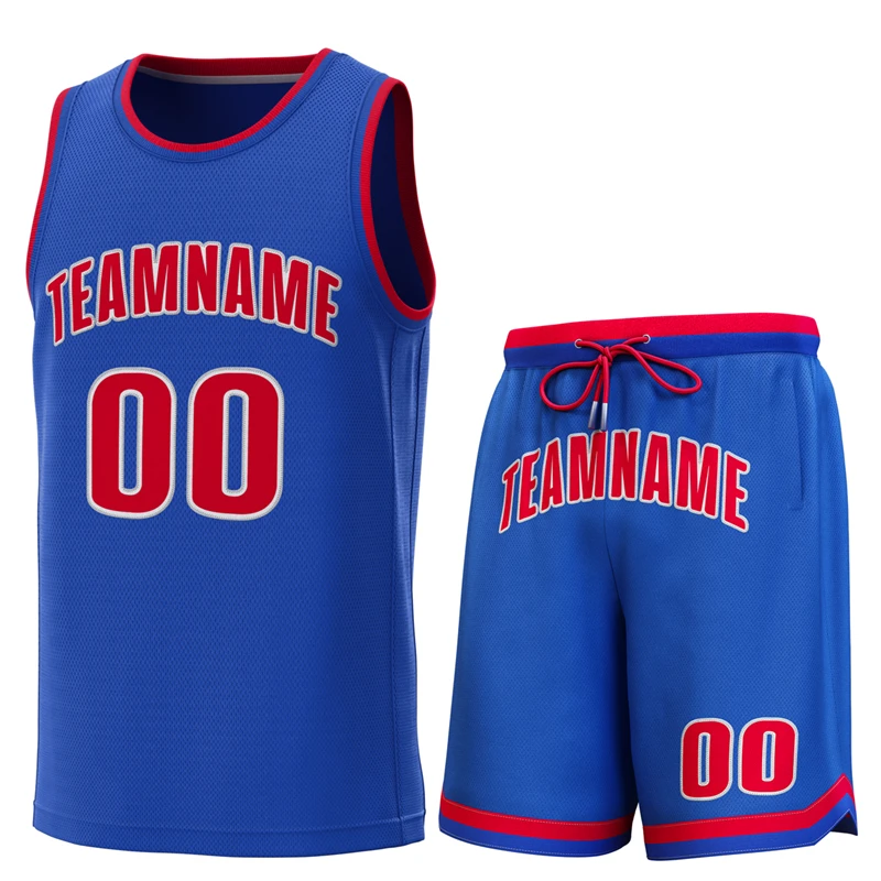 Customized Basketball Jerseys Uniforms Sew Name Number Youth Jersey Sets Shirts with Shorts University Game Suit Sport Clothing