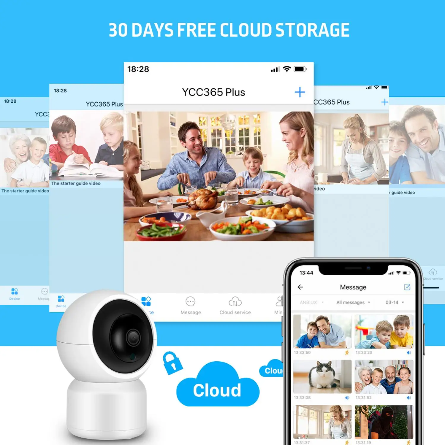 Wireless IP Camera WiFi 1080P Auto Tracking  Baby Monitor Surveillance Camera Cloud Storage Wi-fi PTZ IP Camera P2P