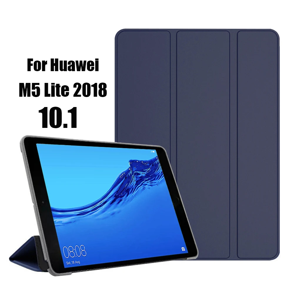 Untuk Huawei MediaPad M5 Lite 10.1 Menutupi 10.1 Inci BAH2-L09 BAH2-W19 BAH2-W09 PC Tablet Armore Case untuk M5 Lite 10 2018 Tritone