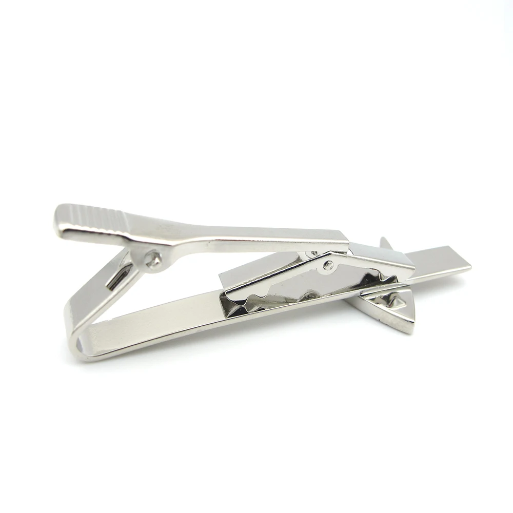 Superheroes Design Star Tie Clips For Men Quality Brass Material White Color Tie Pins Wholesale&retail