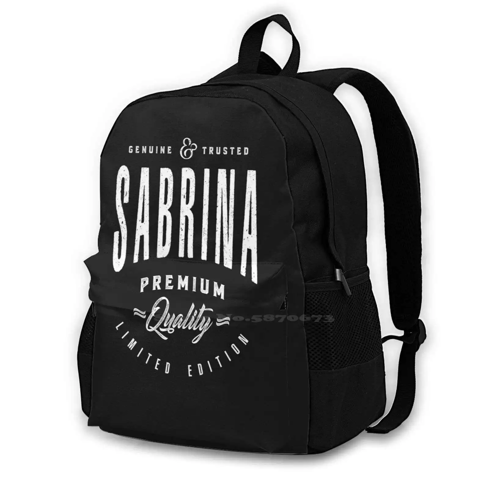 

Name Hot Sale Schoolbag Backpack Fashion Bags Birthday Lettering Letters Name