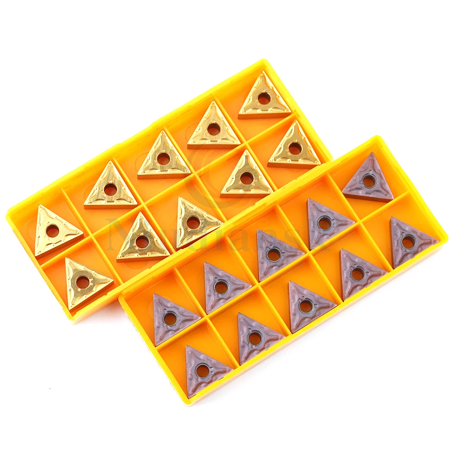 Imagem -04 - Ferramenta de Torneamento Externo Cnc Inserção do Carboneto Ferramenta do Torno Tnmg160404 ma Vp15tf Ue6020 Tnmg160408 ma Vp15tf Ue6020 Us735
