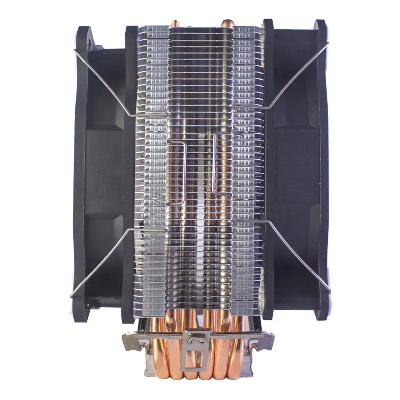 Cpu Cooler Fan Pwm 120mm 6 Heat-pipe With RGB Fans Cooling For Intel lga 775 115x 1200 1366 And AMD AM4 AM3+ x79 x99 x299 2011