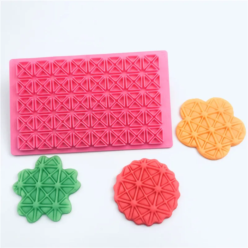 13 types Plastic DIY Fondant Cake Embosser Flower Cookie Cutters Biscuit Molds Icing Embossing Decoration Cutter Cake Tools