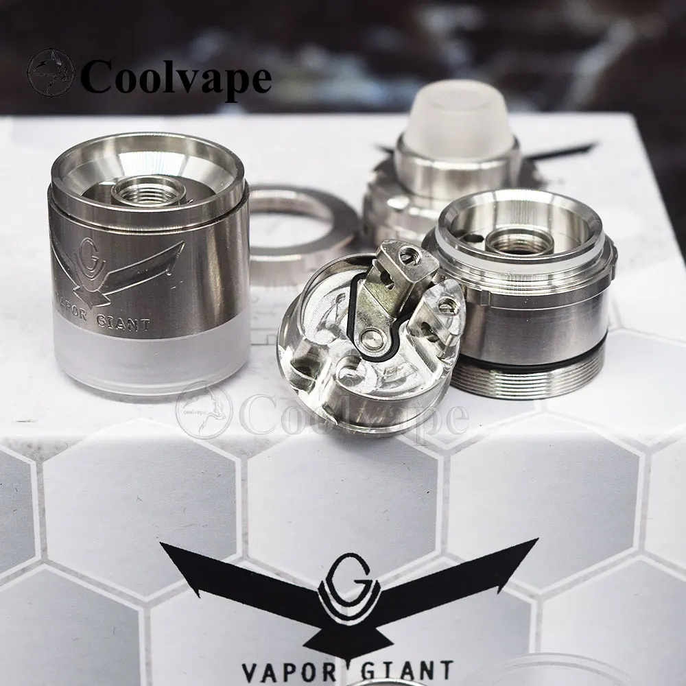 Coolvape بخار عملاق Kronos 2 S هيئة الطرق والمواصلات 23 مللي متر 4 مللي قدرة 316ss قابلة لإعادة البناء قابل للتعديل تدفق الهواء MTL أو DL أعلى ملء المرذاذ هيئة الطرق والمواصلات