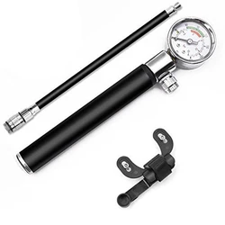 Mini Electric Scooter Tire Pump for Xiaomi M365 1S PRO 2 MAX G30 Es2 Scooter with Gauge Hose Tire Tube Air Inflator 210 PSI Pump