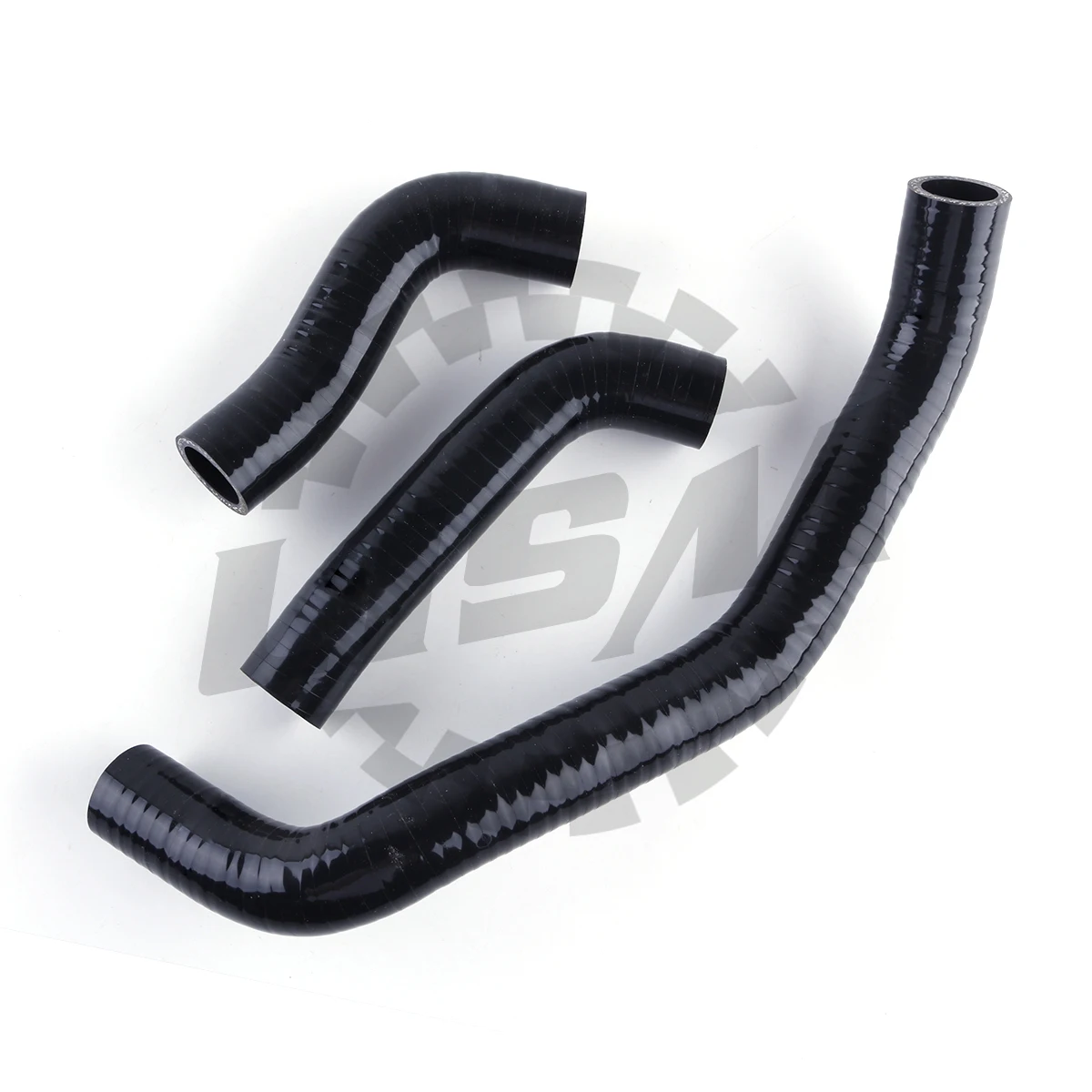 3PCS Silicone Coolant Radiator Hose Pipe Fit For 2002-2005 Kawasaki ZZR1200 ZX 1200 C 3-ply Upper and Lower Replacement Parts