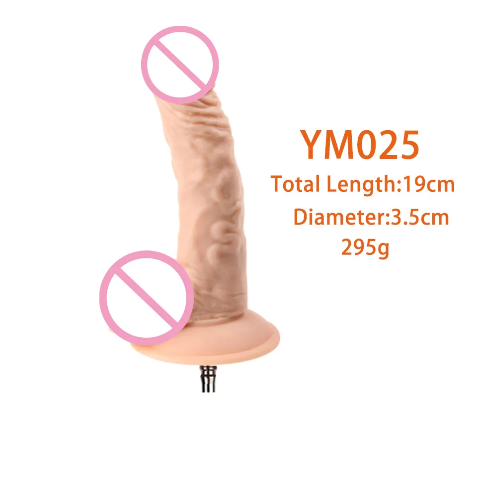 ROUGH BEAST Realistic Big Dildo for Sex Machine Silicone Flesh Dick  Quick Plug/Vac-u-Lock Sex Attachment Adult Masturbation