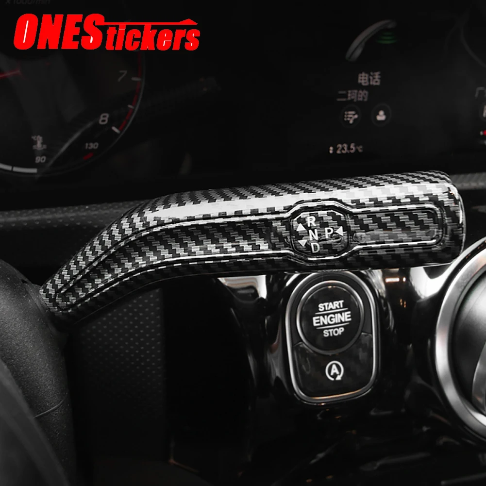 Car Shift Lever Wiper Rod Cover Trim Frame For Mercedes Benz AMG A B CLA GLE GLS GLB GLA Class A35 W177 W247 C118 W167 V167 X167