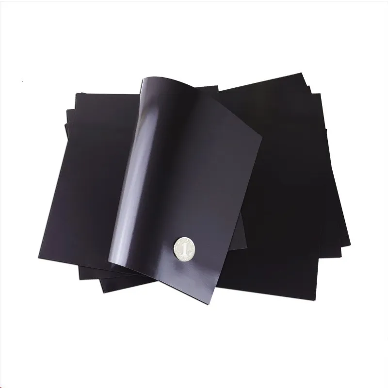 A4 Magnet Sheets Black Magnetic Mats for Refrigerator Photo and Picture Cutting Die Craft Magnets Magnetic on One Side 0.5mm