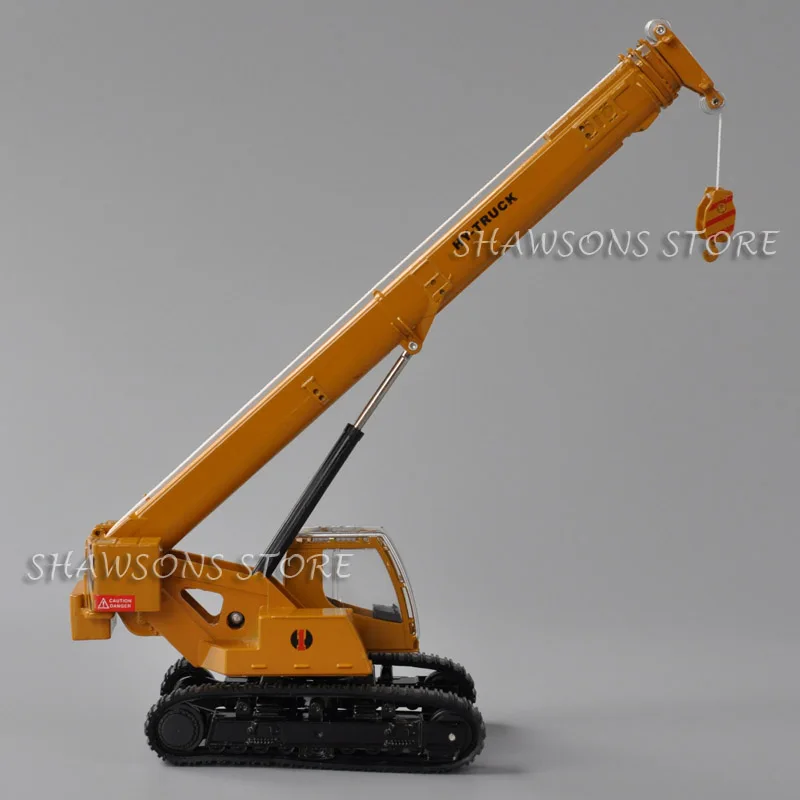 

1:50 Scale Diecast Metal Construction Vehicle Model Toy Crawling Crane Truck Miniature Replica Collectible