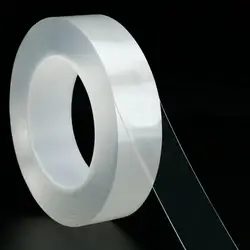 300cm Transparent Adhesive Tape Masking Traceless Double-sided Tape for Home Kitchen Waterproof Tapes 10/20/30/50mm