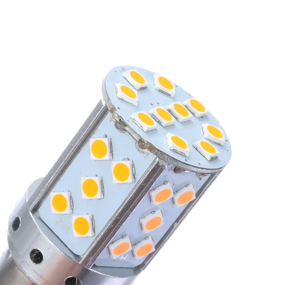 3030 1156 BAU15S PY21W T20 7440 Canbus Free Stop Brake Lamp Turn Signal Bulb LED Car Light