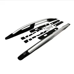 Silvery  Aluminium Alloy Roof Rail for Honda CRV 2007 2008 2009 2010 2011 Rack Cross Bar Crossbar