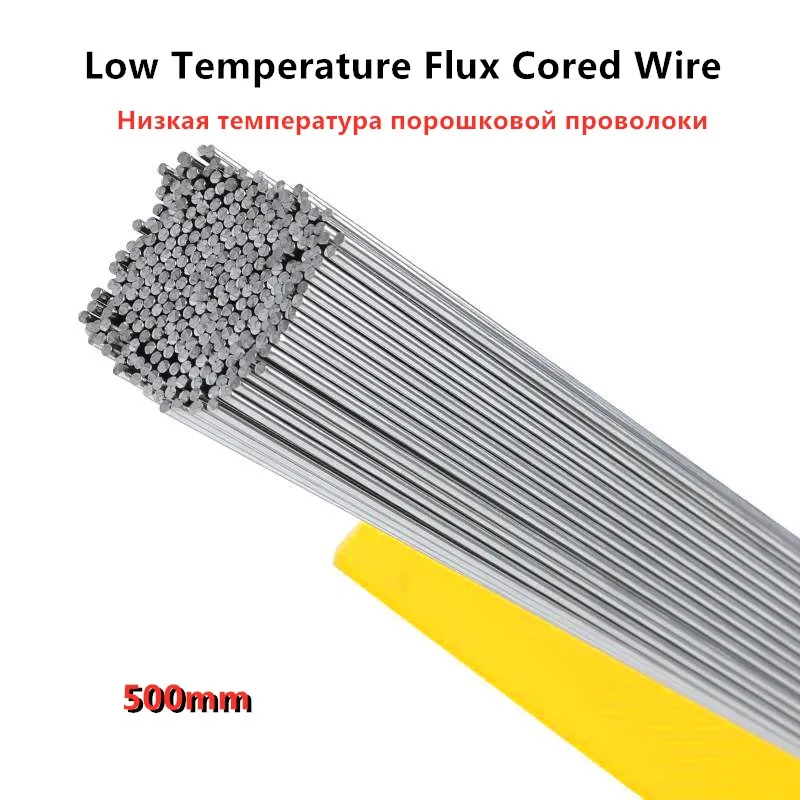 500mm Aluminium Flux Entkernt Schweißen Stangen Keine Notwendigkeit Solder Pulver Aluminium Schweißen Stab Niedrigen Temperatur Aluminium Solder Löten Stange