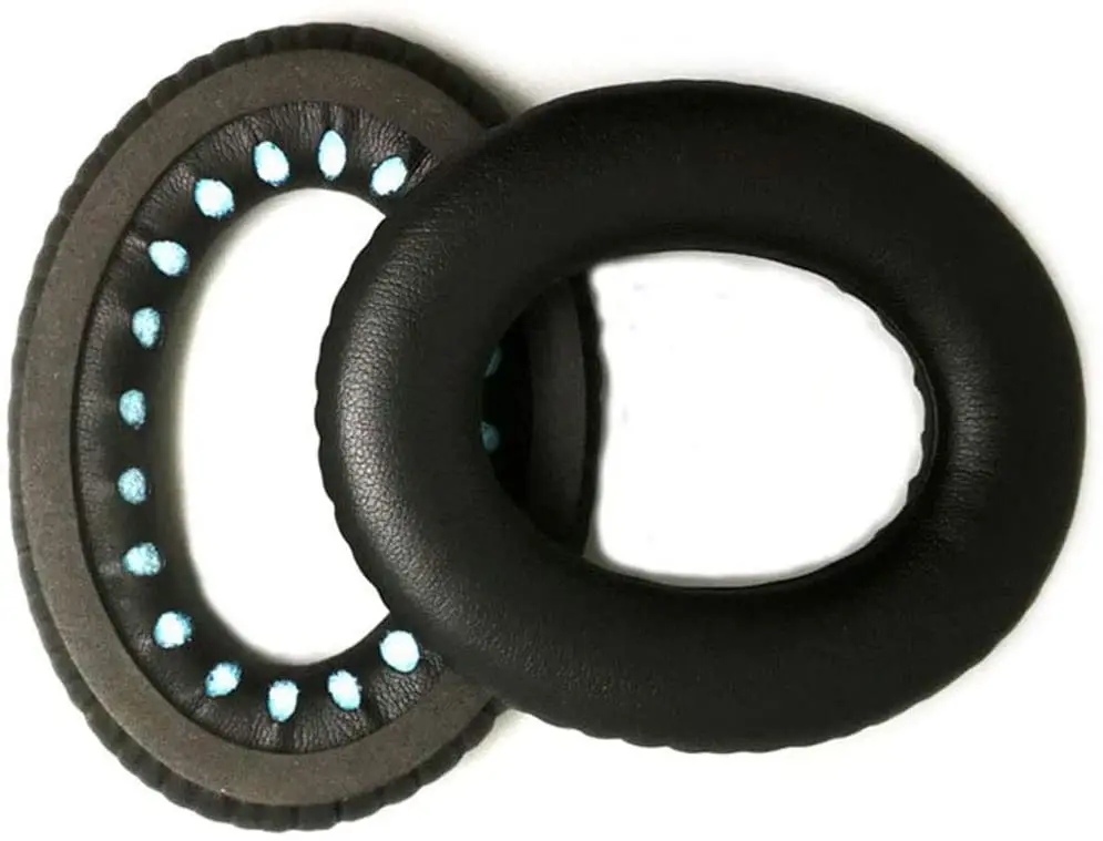 Replacement Ear Pads for Bose QC15 / QC25 / QC35 & 35 ii / QC2 / AE2 / AE2i / AE2W - Headphones Ear Cushion Kit (Black)
