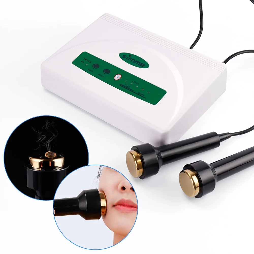 Microcomputer Ultrasonic Facial Massager High Frequency Vibration Body Ultrasound Machine Face Skin Cleaner Anti Wrinkle Device