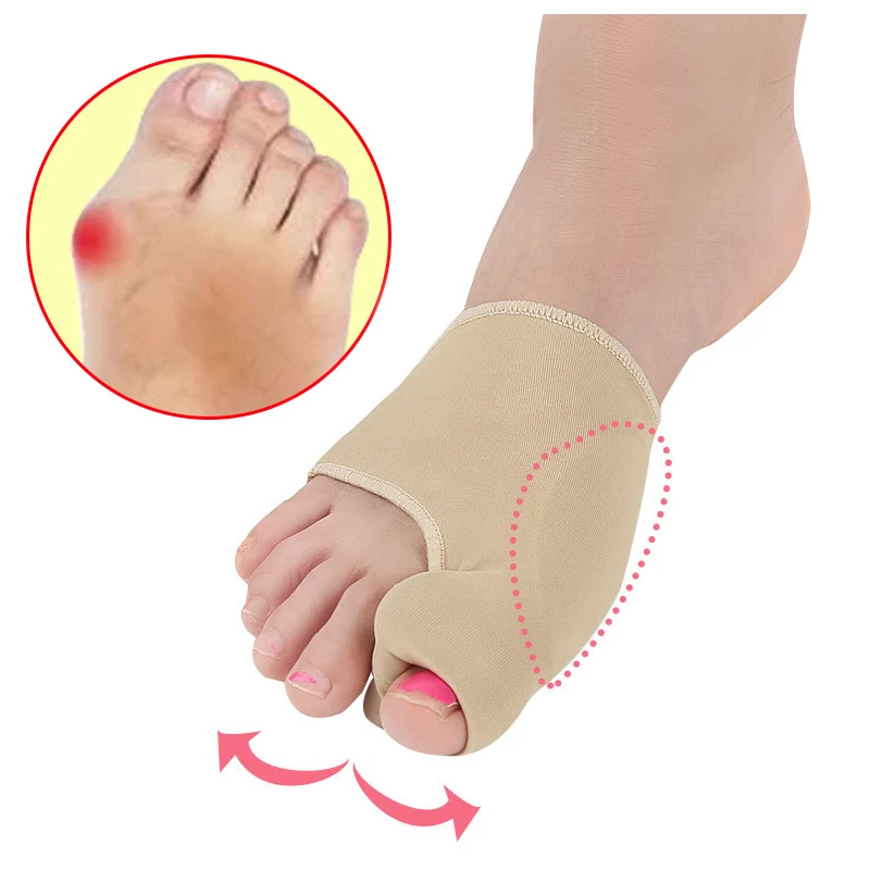 1 paar Hallux Valgus Corrector Orthopädische Big Toe Knochen Daumen Bunion Corrector Silikon Pediküre Socken für Beine Fuß Pflege Werkzeuge