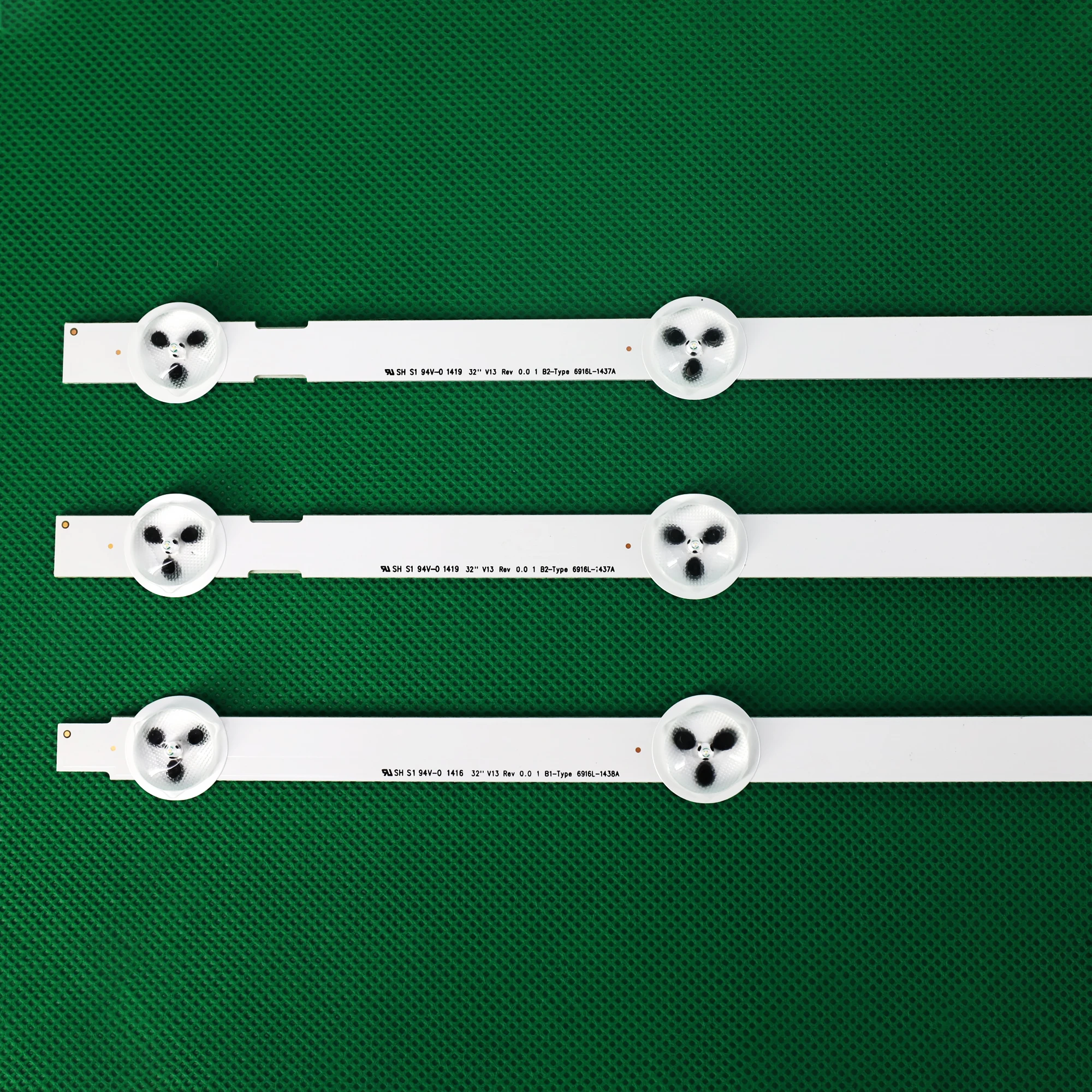 Bande de remplacement pour rétro-éclairage, 9 pièces * 7LED LED, compatible avec LC320DUE SF R1 B1/B2-Type