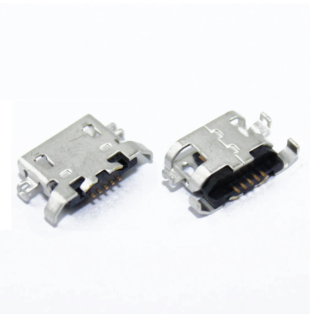 YuXi 2pcs Micro Usb Connector port jack sockect for Motorola Moto  G2 G3 G4 G5 Plus G5S G6 G7 Play Power Replacement